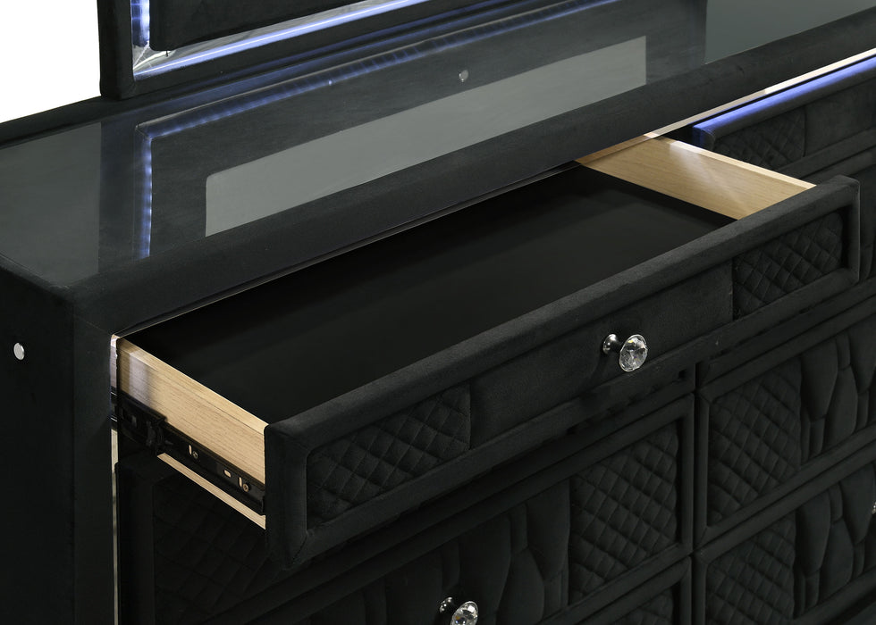 Lorient 4-piece California King Bedroom Set Black