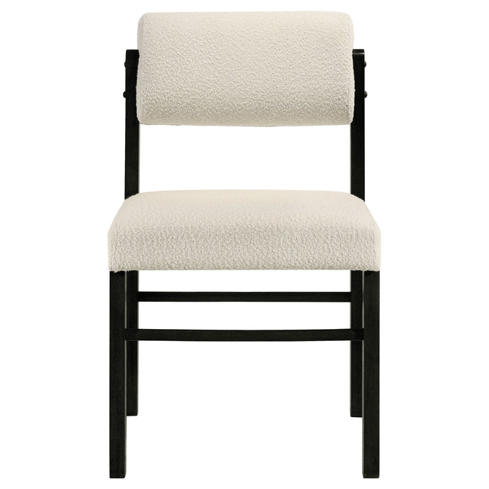 Strouse 5-piece Dining Set Cream and Black