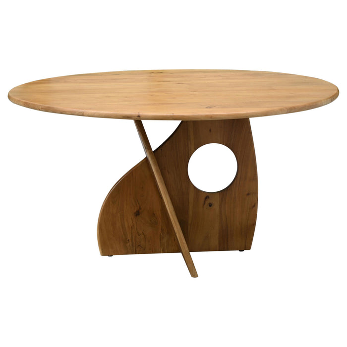 HP0426 Dining Table Natural Acacia