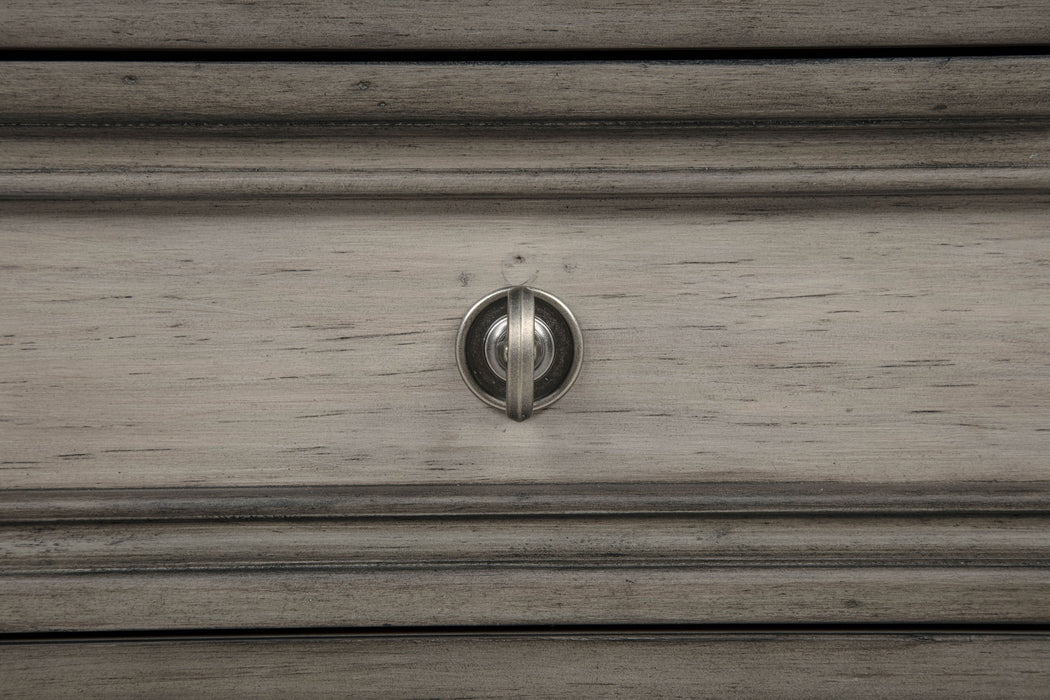 Cresswell 2-door 3-drawer Buffet and Hutch Weathered Taupe