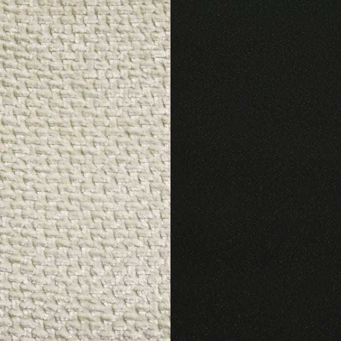 Rainer Fabric Upholstered Swivel Counter Height Chair Cream (Set of 2)