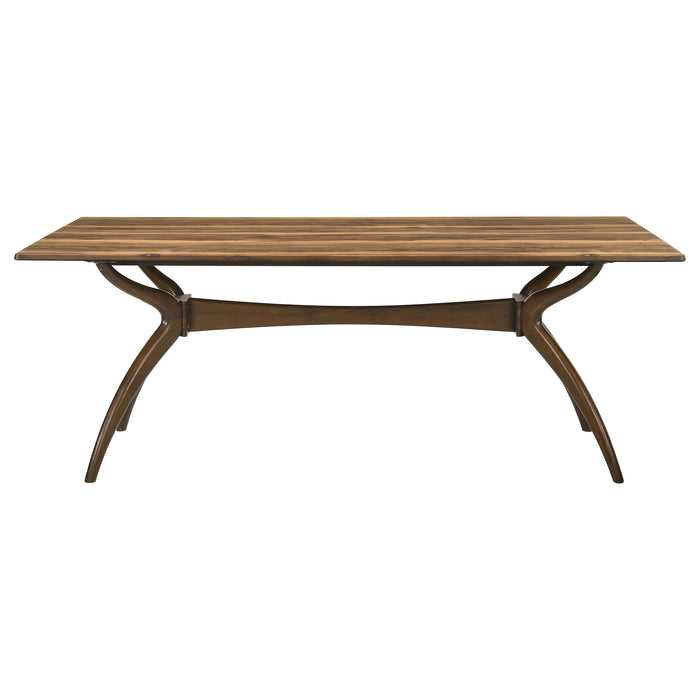 Randolph 79-inch Smart Top Rectangular Dining Table Sheesham and Brown