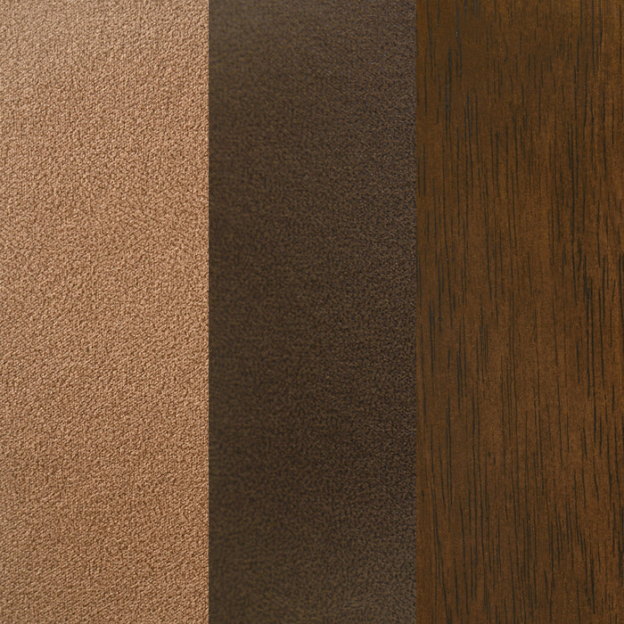 Randolph Upholstered Counter Height Chair Butterscotch and Brown (Set of 2)