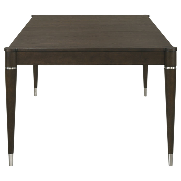 Reseda 5-piece Rectangular Dining Set Ash Brown