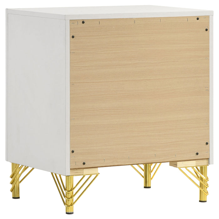 Lucia 3-piece Queen Bedroom Set Beige and White