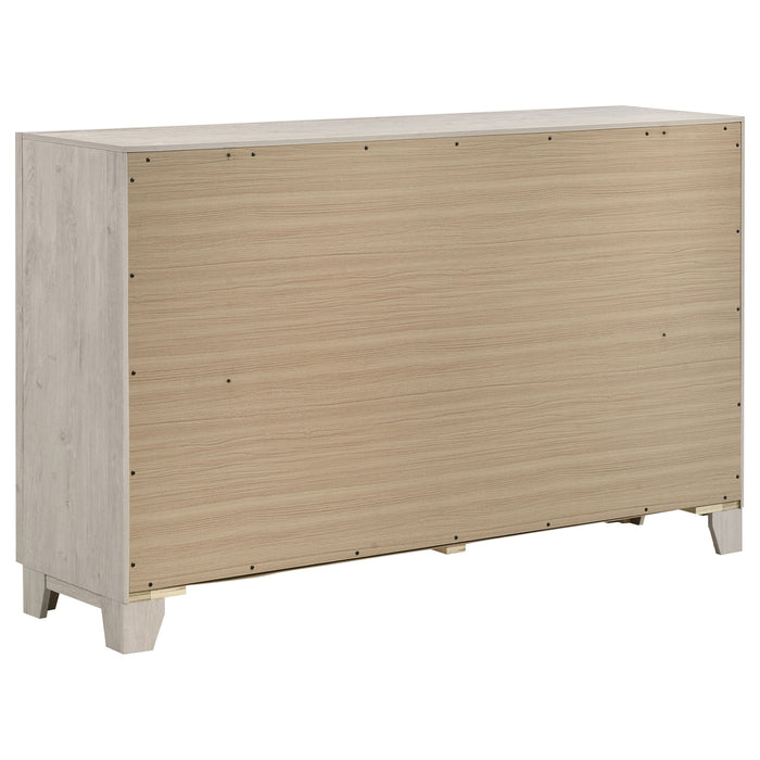 Farre 4-piece Eastern King Bedroom Set Washed Grey