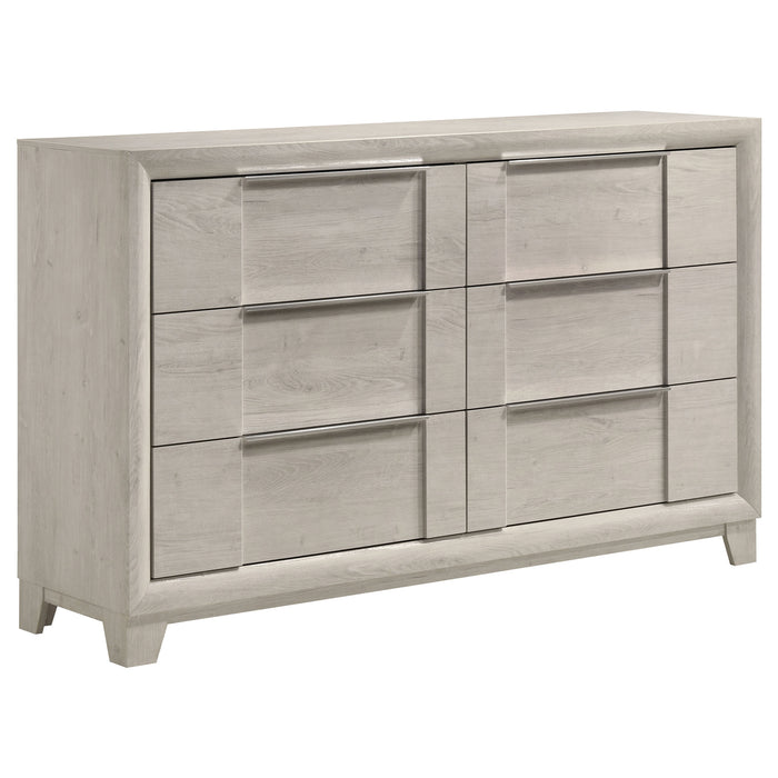 Farre 5-piece Queen Bedroom Set Washed Grey
