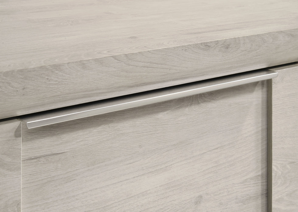 Farre 2-drawer Nightstand Bedside Table Washed Grey