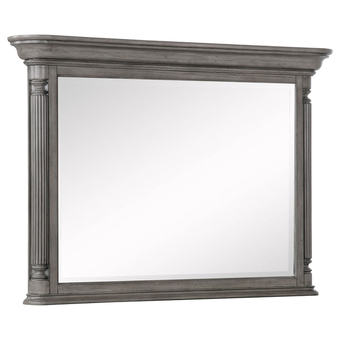 Cresswell 5-piece Queen Storage Bedroom Set Weathered Taupe