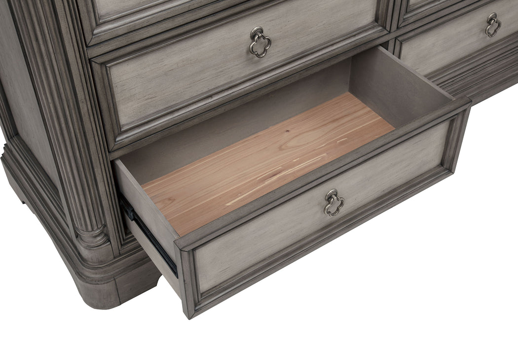 Cresswell 4-piece Eastern King Bedroom Set Weathered Taupe