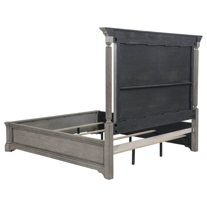 Cresswell 4-piece California King Bedroom Set Taupe