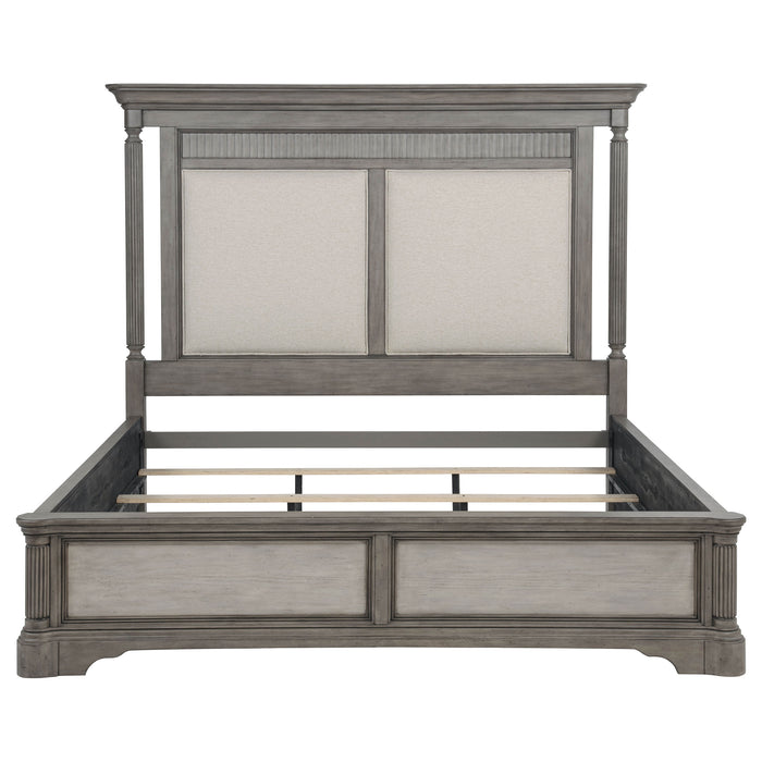 Cresswell 5-piece California King Bedroom Set Taupe