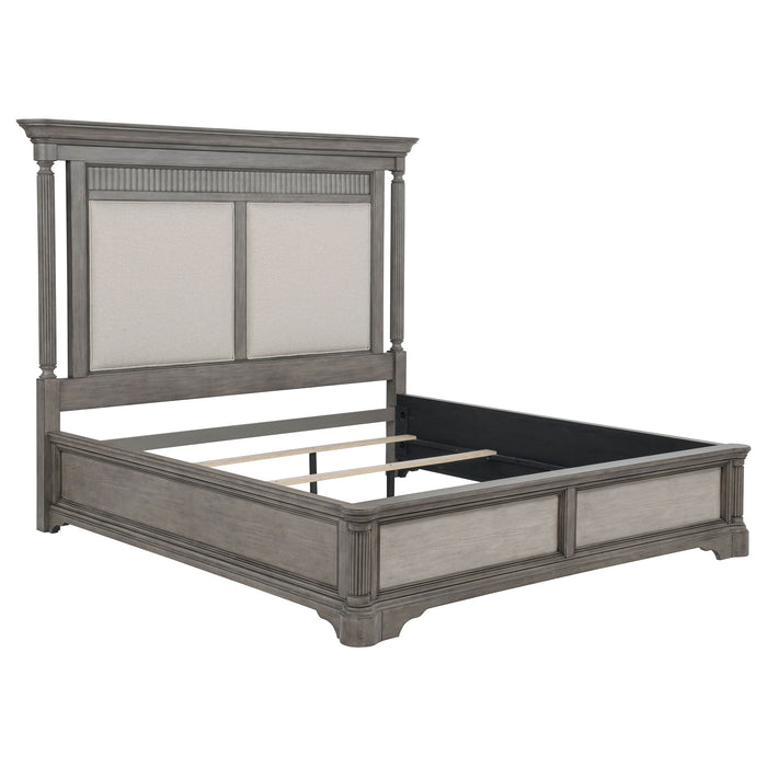 Cresswell 4-piece Queen Bedroom Set Weathered Taupe
