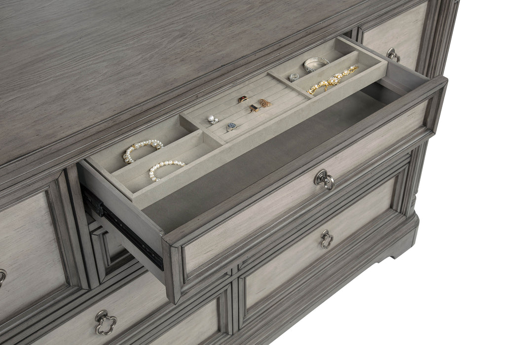 Cresswell 4-piece Queen Bedroom Set Weathered Taupe