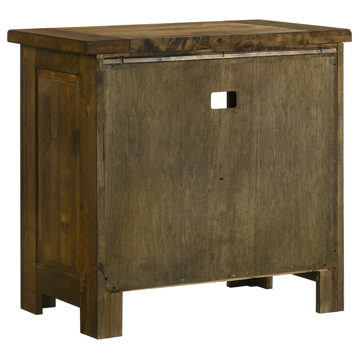 Doherty 4-piece California King Bedroom Set Rustic Brown