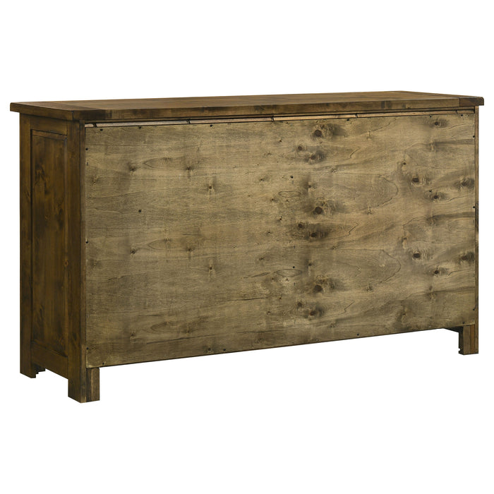Doherty 4-piece Queen Bedroom Set Rustic Brown