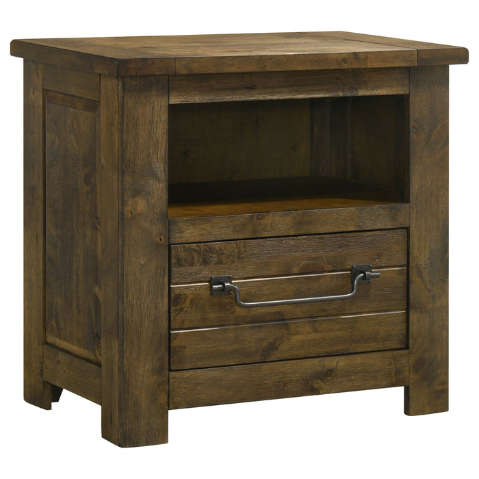 Doherty 5-piece Queen Bedroom Set Rustic Brown