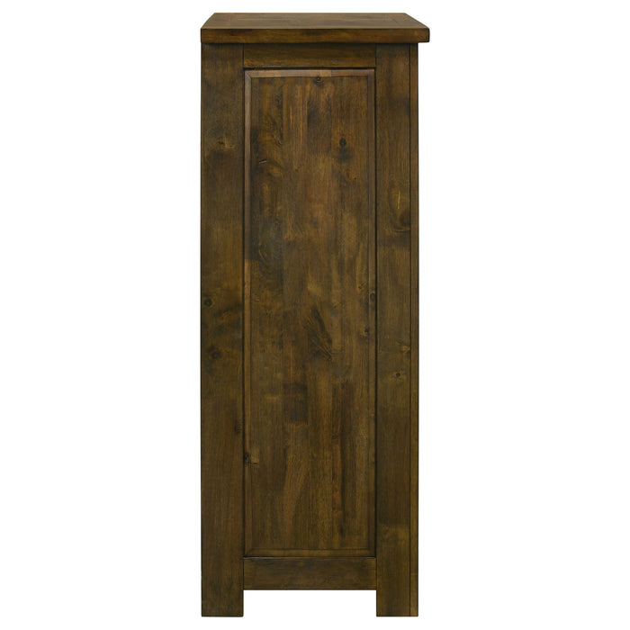 Doherty 5-drawer Chest of Drawers Rustic Brown