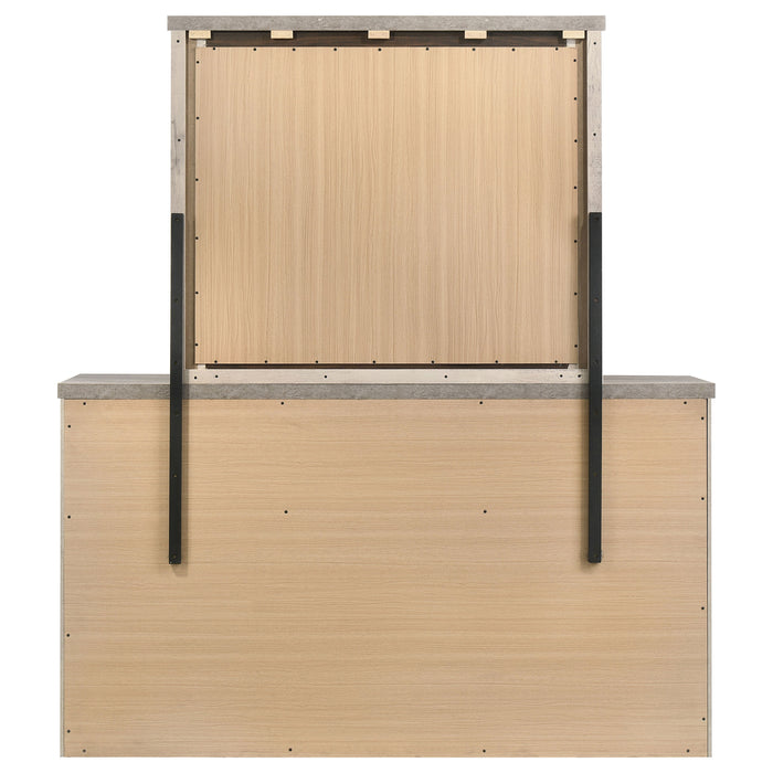 DRESSER WITH MIRROR