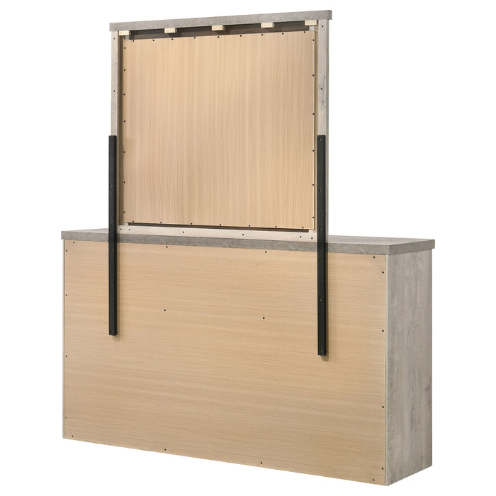 DRESSER WITH MIRROR