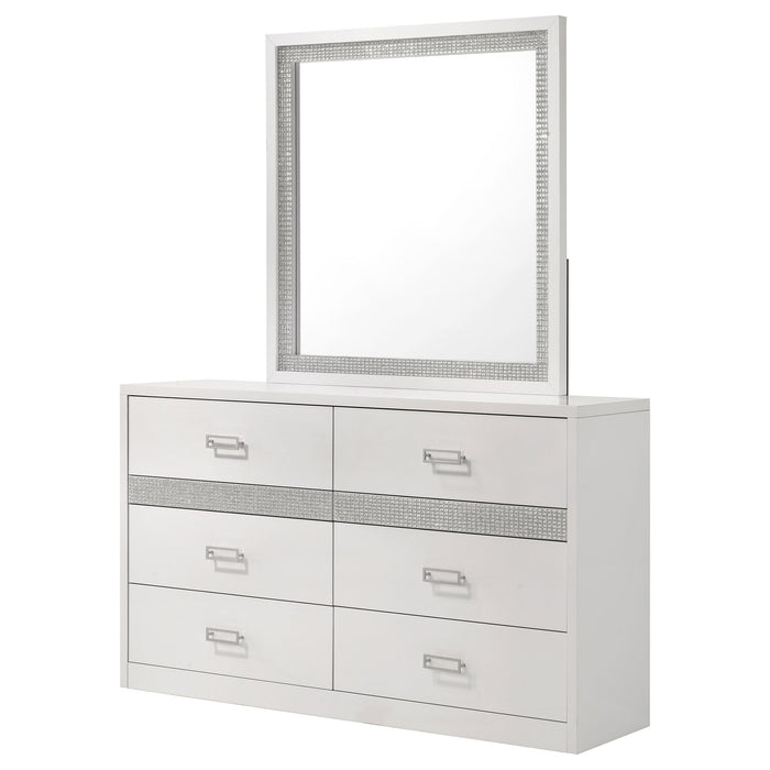 DRESSER WITH MIRROR