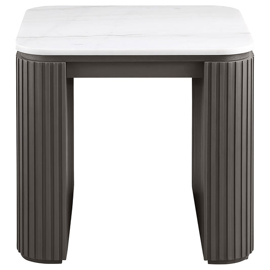 HP0426 End Table  Charcoal