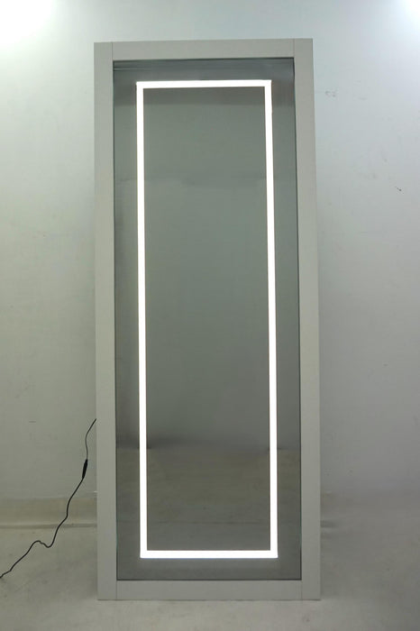 Nordio 72-inch LED Tempered Full Length Floor Mirror White