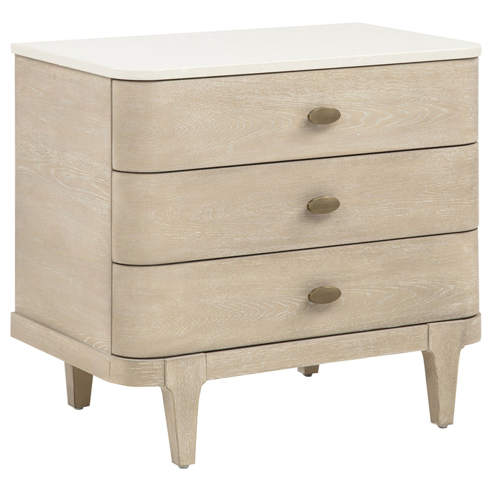 Lucaire 5-piece California King Bedroom Set Sandstone