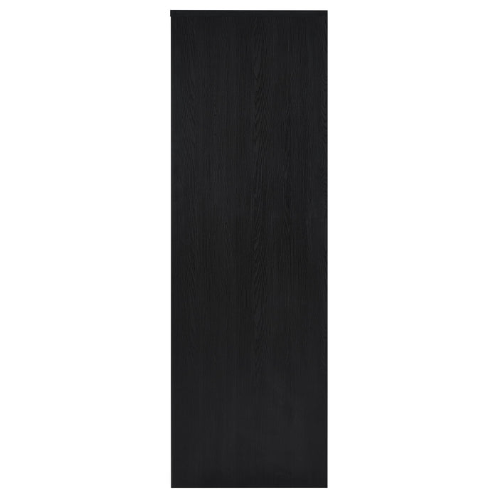 Noble 2-door Bedroom Wardrobe Storage Cabinet Armoire Black